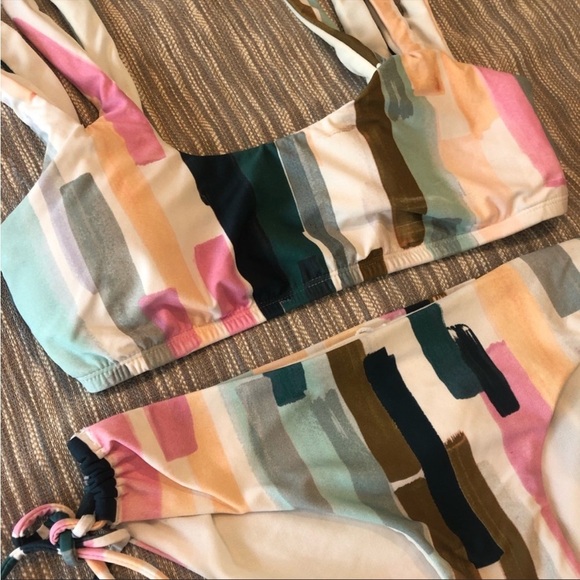 The Bikini Lab Paint Party 2pc Swimsuit - Picture 3 of 7